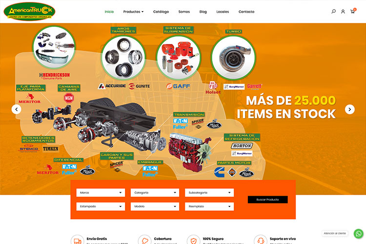 tienda online americantruck ecuador